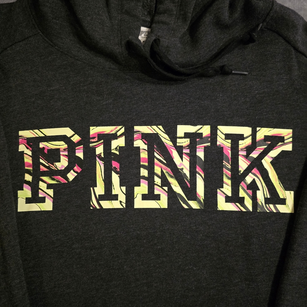 PINK Victoria's Secret Heather Gray Hoodie
